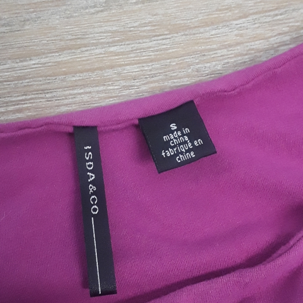 Isda & Co Maroon Ruched Dress - Small - Picture 4 of 4